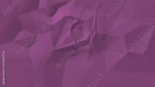 Photography Abstract low poly background in mauve purple, geometric 3D crystalline texture,