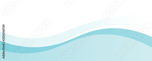 Abstract blue wave background with minimal modern wave design and clean vector illustration style.