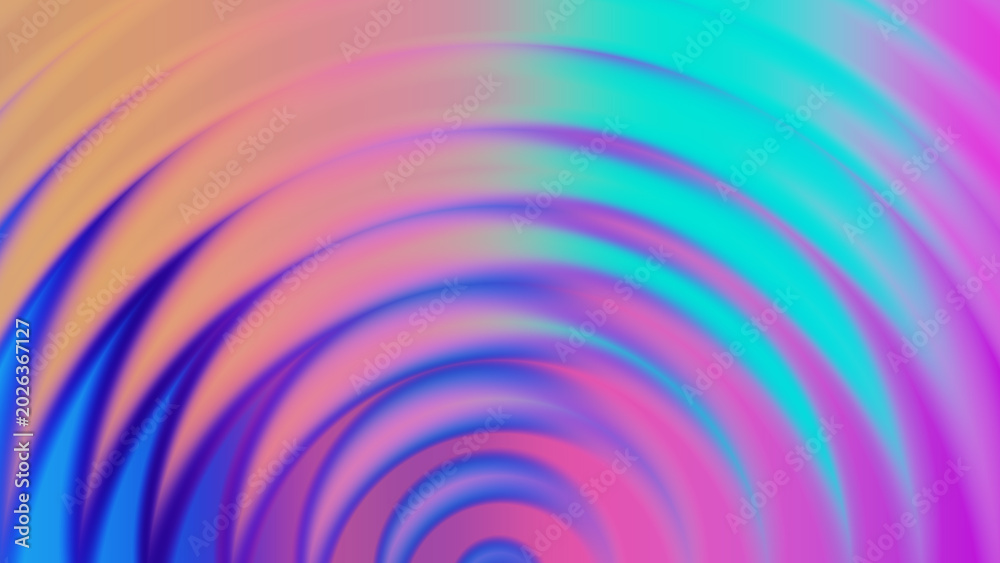 Obraz premium Abstract background with vibrant gradient ripples in blue, purple, and orange