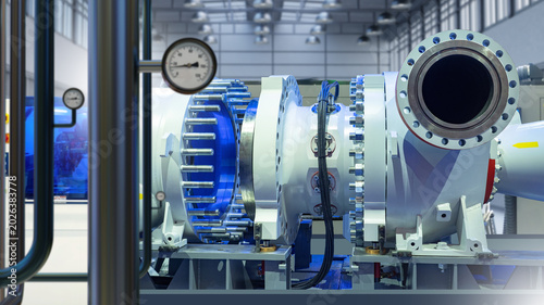 Photos Industrial engineering, Pipeline manufacturing