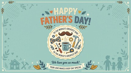 Happy Father's Day to the World's Greatest Dad! A Heartfelt Celebration of Love and Appreciation