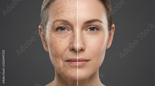Aging science research explores gene impact on longevity and healthy skin to understand aging and promote healthy lifestyle for longevity