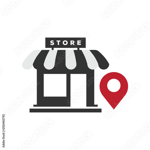Local Store Location Marker Icon