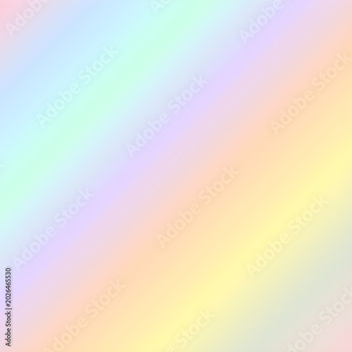 Soft Pastel Rainbow  Diagonal  Gradient Background Abstract Holographic Texture