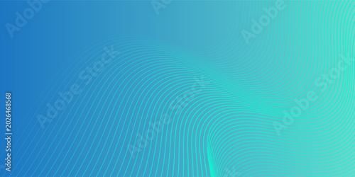Foto Abstract blue green cyber nano information, abstract communication, innovation f