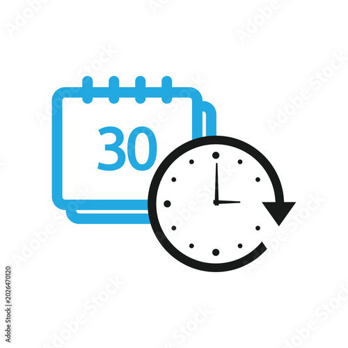 Modern Calendar Reminder Schedule Icon