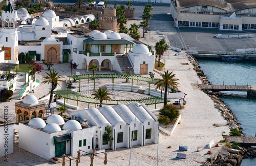 La Goulette cruise port and terminal at La Goulette, Tunisia