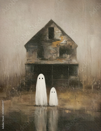Ghost town house