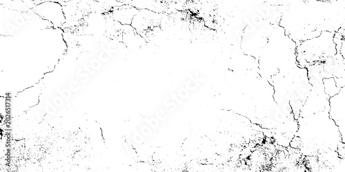 Quadro su tela Grunge texture background with cracked and worn surface