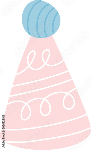 cute hand drawn birthday element