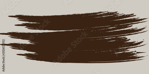 Konstfotografi Grunge brush stroke. paint brush design element.