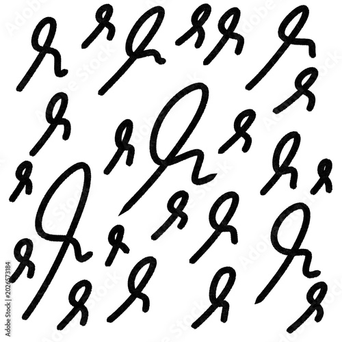 seamless pattern with a question mark