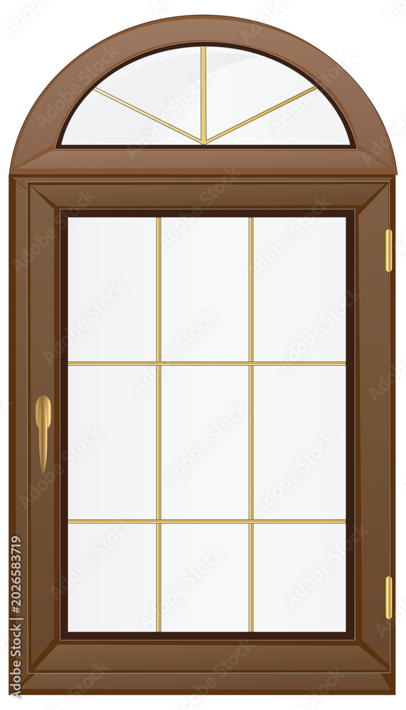 Fototapeta premium old wooden window