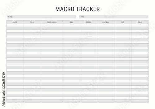 Macro Tracker