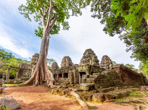 Ta Prohm Temple at Angkor, Cambodia