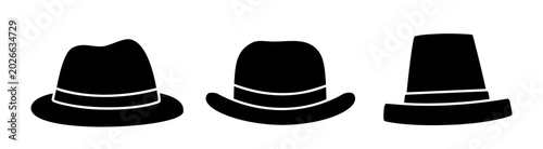 Foto Men’s Hat Collection Silhouette