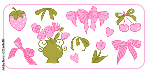 Foto Collection of Whimsical Coquette clipart