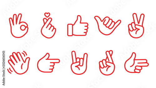 Foto Vector illustration in hand drawn doodle style, mascot and character hands and g