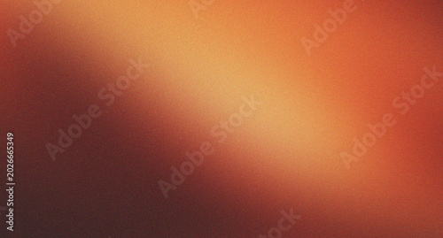 Abstract smooth orange gradients with grain texture for elegant wallpaper.