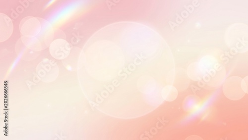Iridescent Rainbow Prism Background with Soft Bokeh and Glowing Highlights