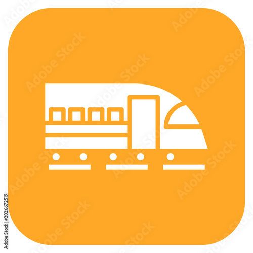 Bullet-train icon style