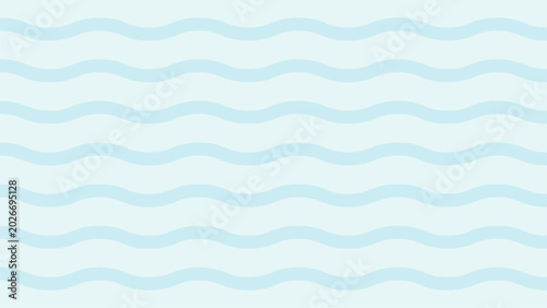 Blue wave vector abstract background flat design