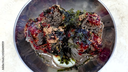 한국,음식,막국수,곱배기,국수,메밀막국수,Korean food, makguksu, gopbaegi, guksu, buckwheat noodles