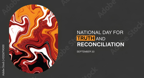 National Day for Truth and Reconciliation graphic design