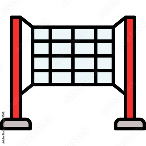 Photography Foot Ball Net Icon
