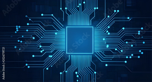 Konstfotografi cpu, microchip, processor, technology, circuit, motherboard, digital, electronic