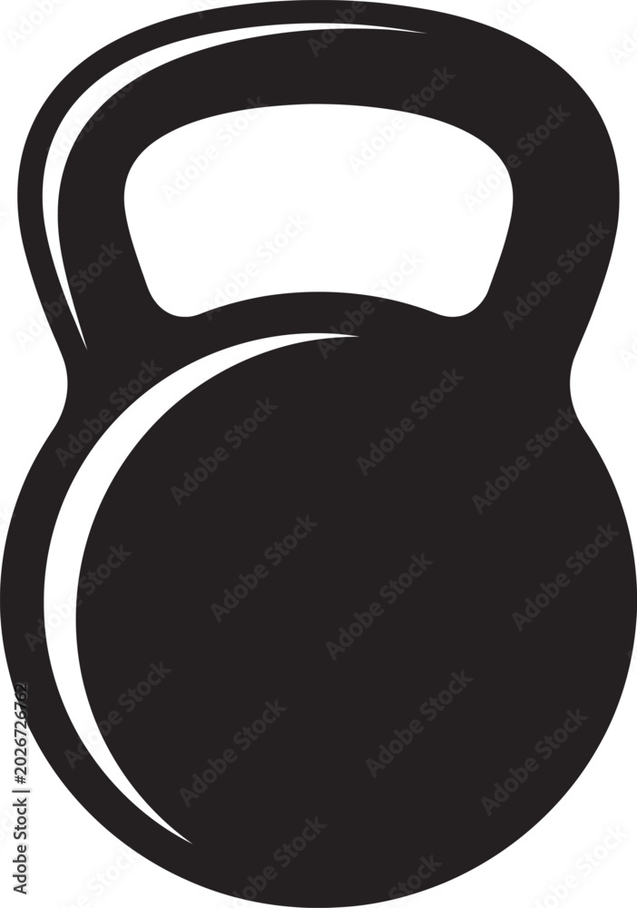 Fototapeta premium Kettlebell Icon