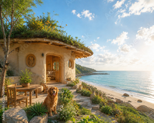 house on the beach