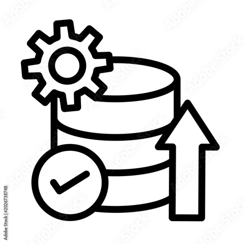 Database Vector Icon
