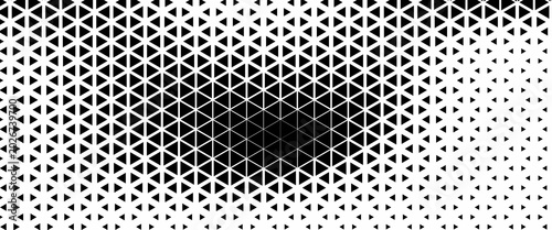 triangle geometric pattern, abstract triangle background. Halftone triangles pattern. Abstract geometric gradient background.