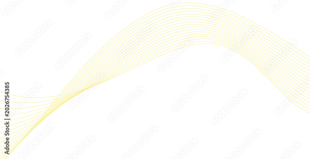 Fototapeta premium Minimal Abstract Flowing Curves Illustration Texture