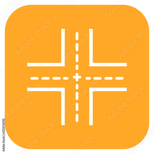 Foto Crossing Road icon style