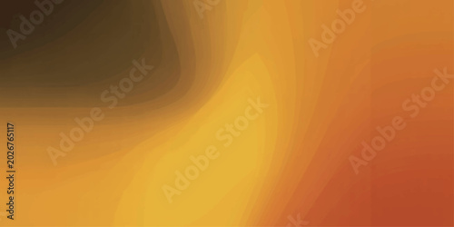 Konstfotografi An abstract orange and yellow background featuring flowing waves of light and gr