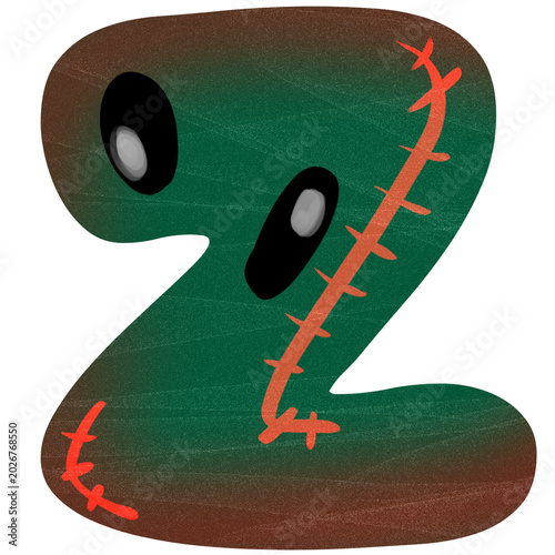 A-Z Zombie Font