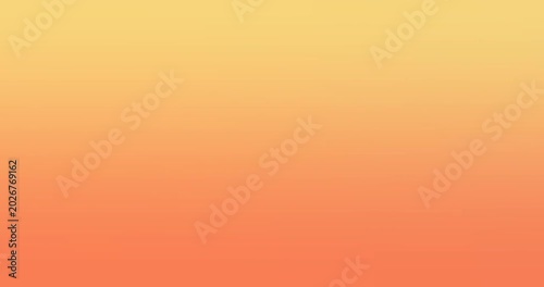 Smooth Orange Gradient Background with Warm Sunset Light Transition