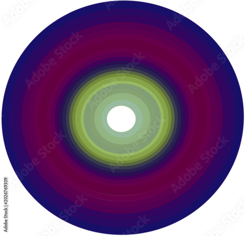 Konstfotografi black hole illustration