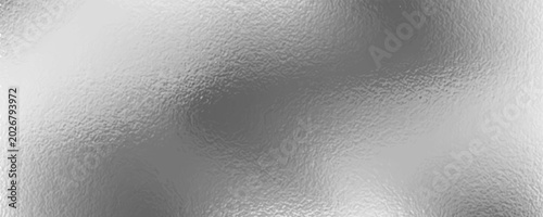 White gray foil glass texture background. Abstract gradient bright light reflection and shiny rough texture surface. Glass effect background