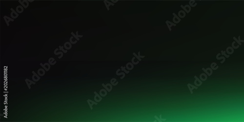 Dark green gradient background black