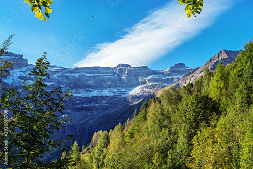 The Cirque de Gavarnie is a cirque in the central Pyrenees, in Southwestern France, close to the border of Spain