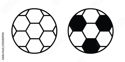 Картината върху платно Football icon