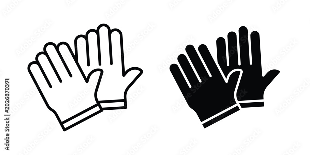 Obraz premium Glove icon