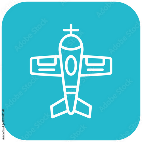Tableau sur toile Monoplane Icon