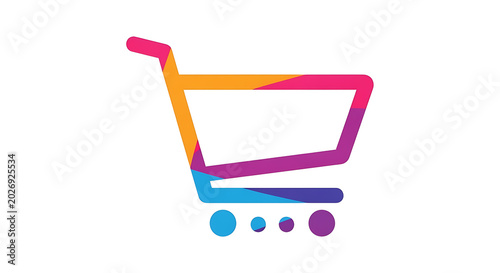 Vibrant purple and yellow office chair with colorful wheels, isolated on white background