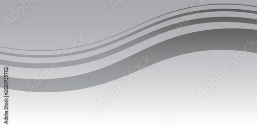 white wave curve, gray wave angle shape for elements.vector
