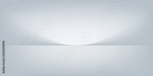 Simple background should feature a white, limbo space studio art