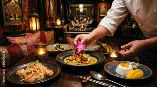 fine dining thaifood